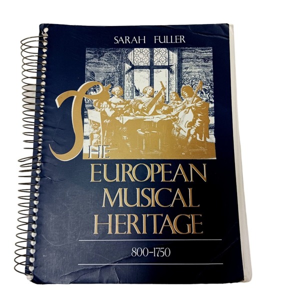 The European Musical Heritage, 800-1750 by Sarah Fuller SPIRAL BOUND Good USED - Picture 11 of 16